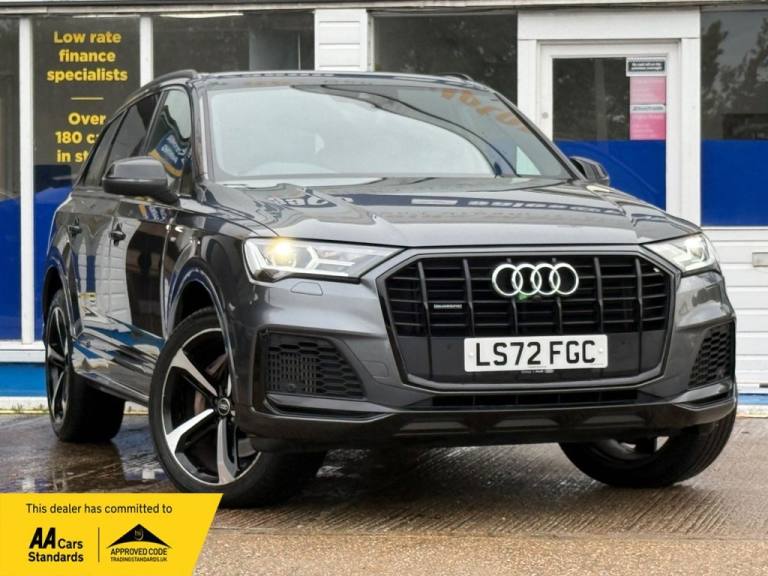2022 Audi Q7 3.0 TFSI V6 55 Black Edition SUV 5dr Petrol Tiptronic quattro Euro 6 (s/s)  ESTATE P...