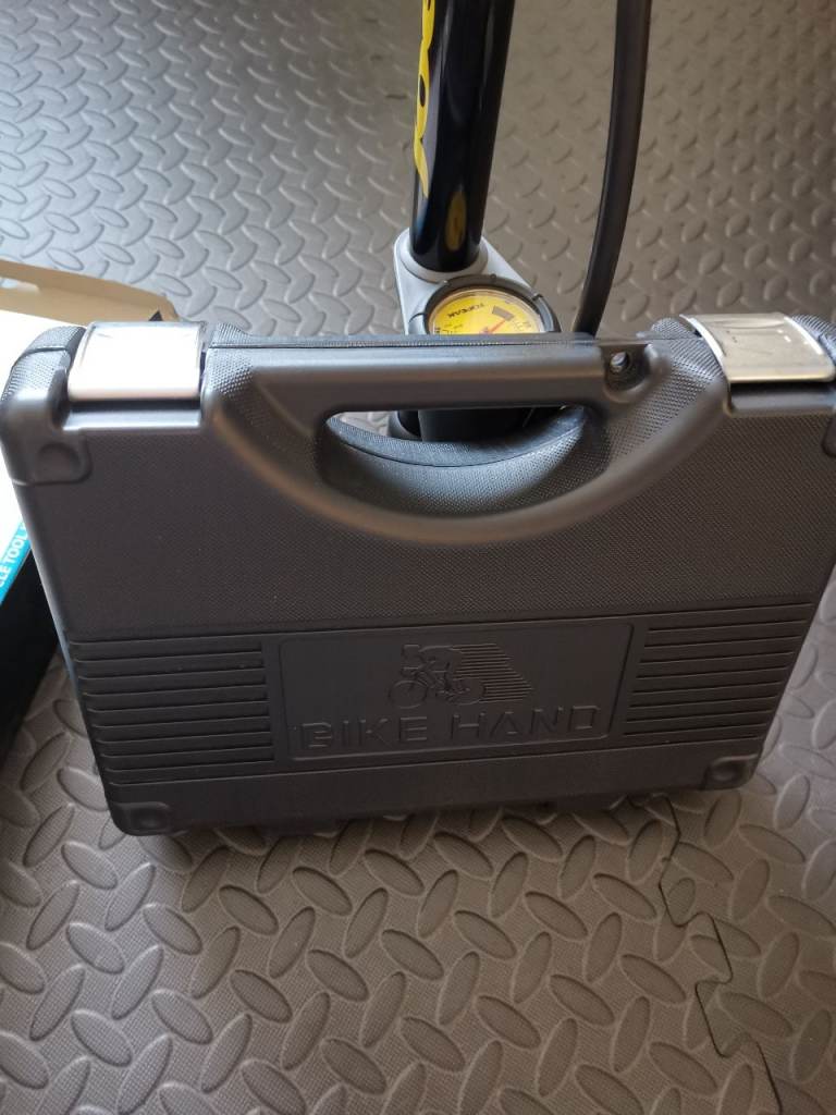 Bike Hand YC-728 bicycle tool, Topeak floor pump 