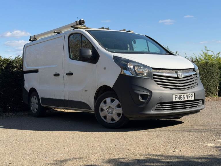 2016 VAUXHALL VIVARO 1.6 DIESEL 2900 ECOFLEX SWB TWIN SIDE DOORS NO VAT EURO 5 ROOFRACK HPI CLEAR