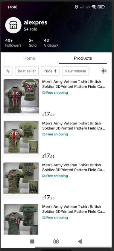 TikTok Store Alexpres