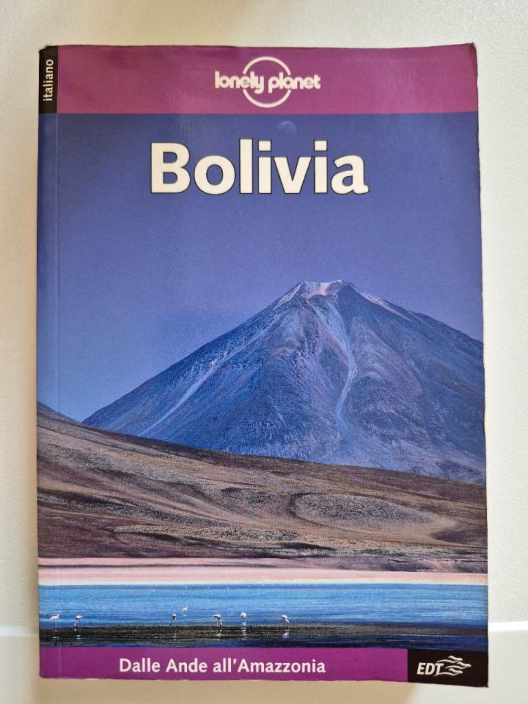 Lonley Planet Bolivia Travel Guide Book 2nd Italian Edition 