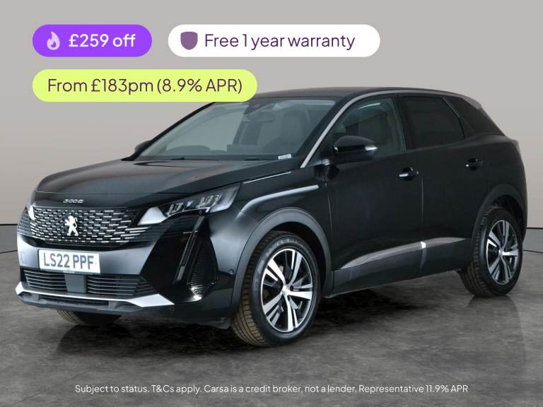2022 Peugeot 3008 1.5 BlueHDi Allure 5dr HATCHBACK DIESEL Manual