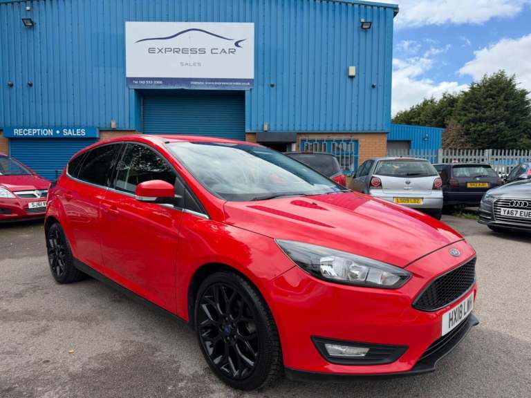 2018 Ford Focus 1.0T EcoBoost Zetec Edition Auto Euro 6 (s/s) 5dr HATCHBACK Petrol Automatic