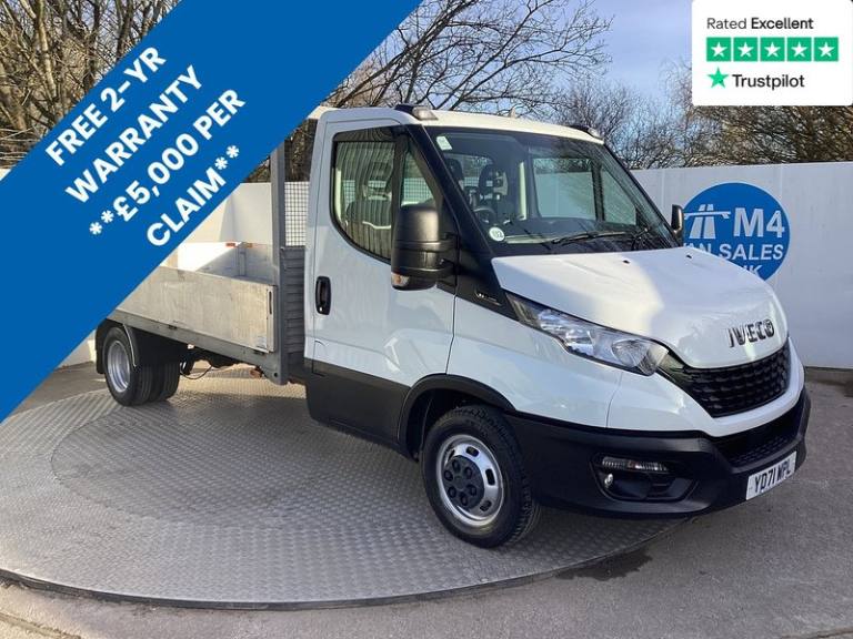 2021 Iveco Daily D HPI 14V 35C 3750 LWB Dropside 13ft Euro 6 Dropside Diesel Manual