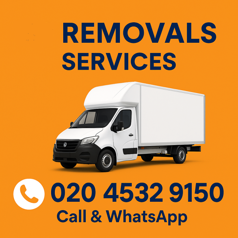 🚚MAN & VAN HOUSE REMOVAL LUTON TRUCK MOVING and HIRE SOFA BED FRIDGE DELIVERY SERVICE WITH A DRIVER