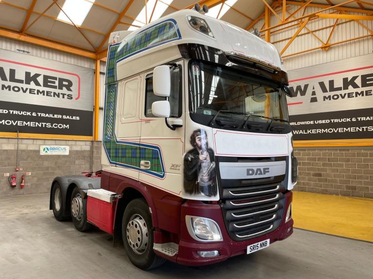 DAF XF106 510 SUPERSPACE *EURO 6* 6X2 TRACTOR UNIT – 2015 – SR15 NNB