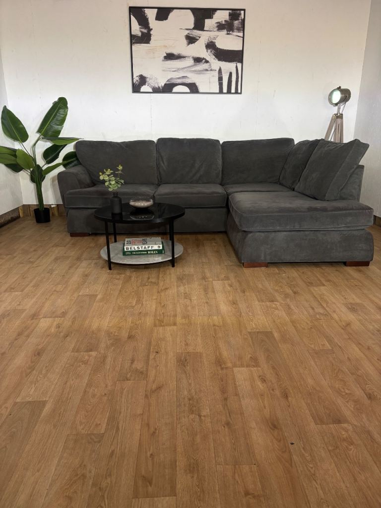 Large Grey DFS Orka Corner Sofa FREE DELIVERY AVAILABLE! £280