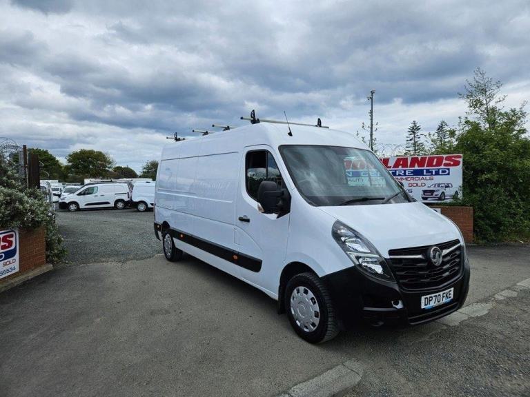 2020 ON 70 PLATE VAUXHALL MOVANO L3H2 F3500 CDTI LWB ULEZ FREE ZONE