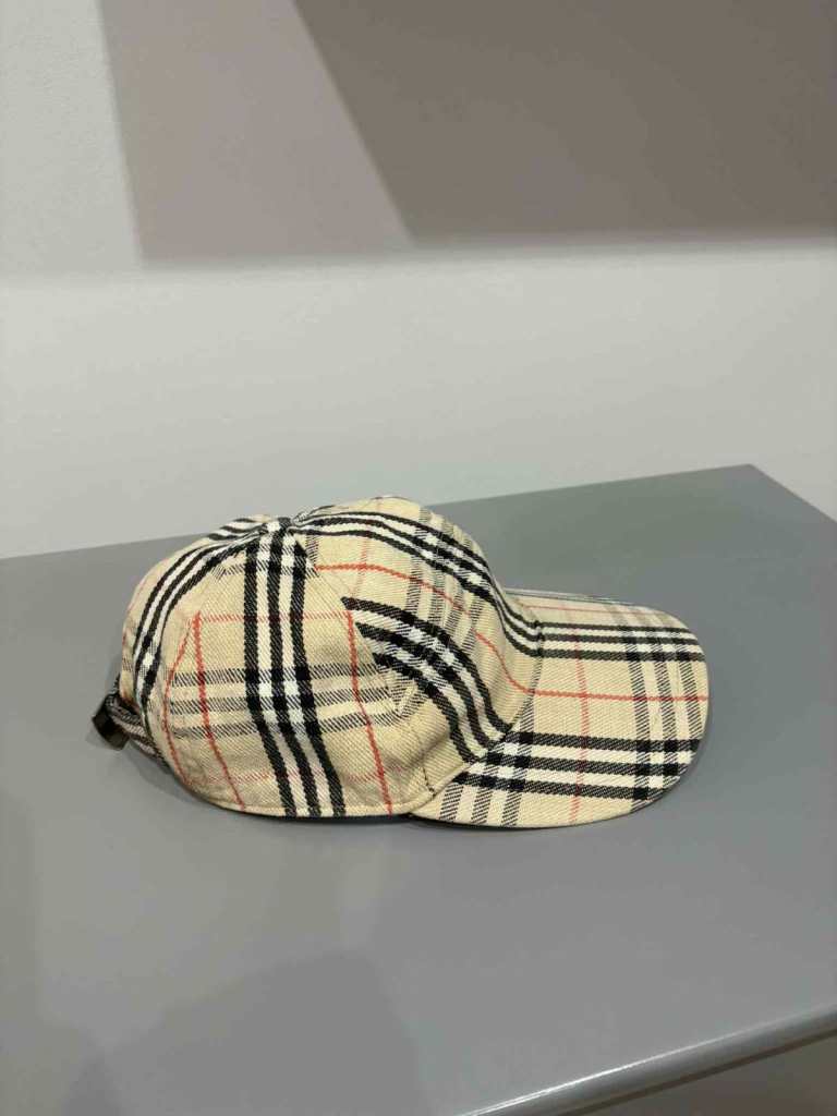 Vintage Burberrys Canvas Cap