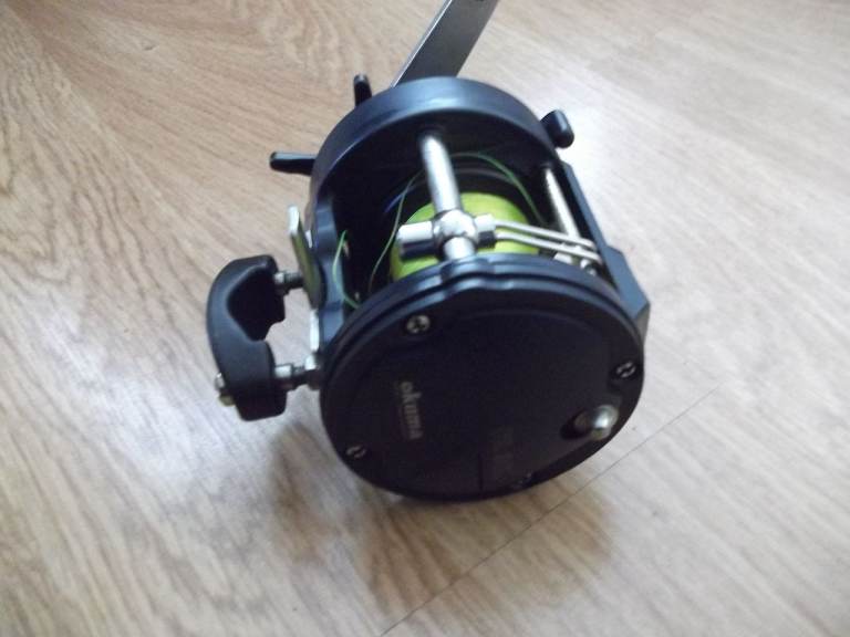 Okuma CL 30L Boat Fishing Multiplier Reel With Level Wind