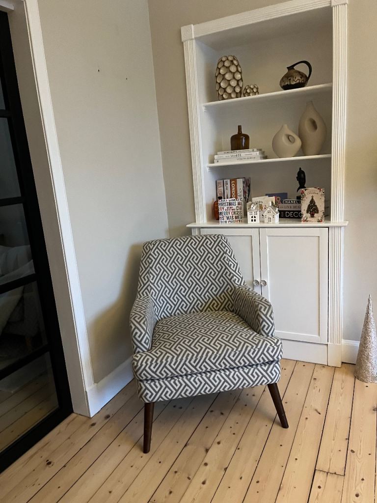 Geometric Pattern Chair