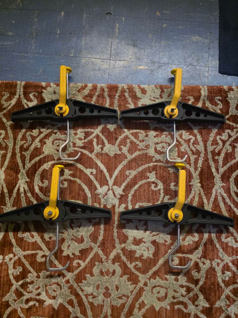Rhino safe clamps for ladders 