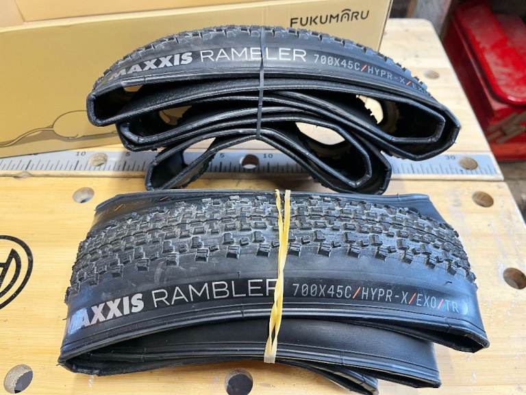 New Maxxis Rambler 700x45C Gravel Bike Tyres