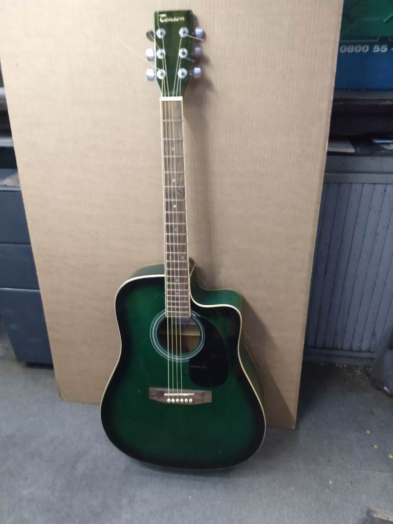 image for TENSON 6 STRING ELCTRO ACOUSTIC GUITAR