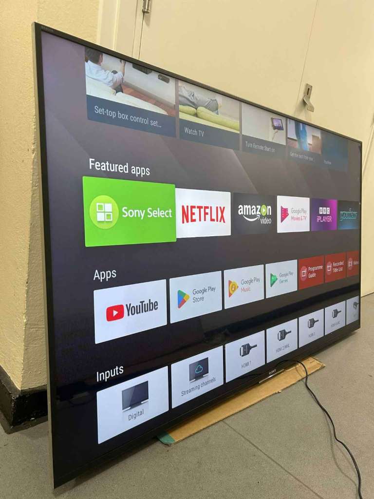 50"SONY BRAVIA ANDRIOD 4K SMART WIFI LED TV PERFECT WORKING 155£