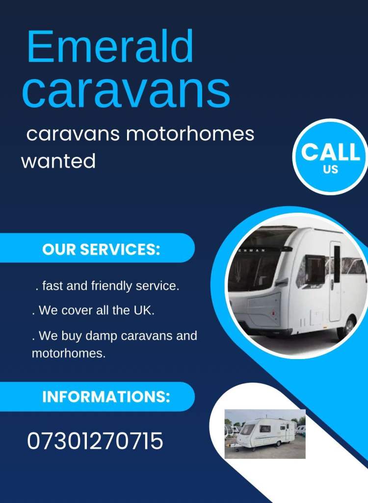 Caravans wanted any age
