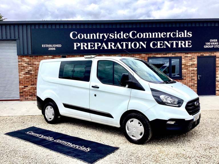 2020 Ford Transit Custom 2.0TDCI 320 /  FACTORY CREW VAN / 6 SEATER / ONE OWNER / TOP SPEC  PANEL...