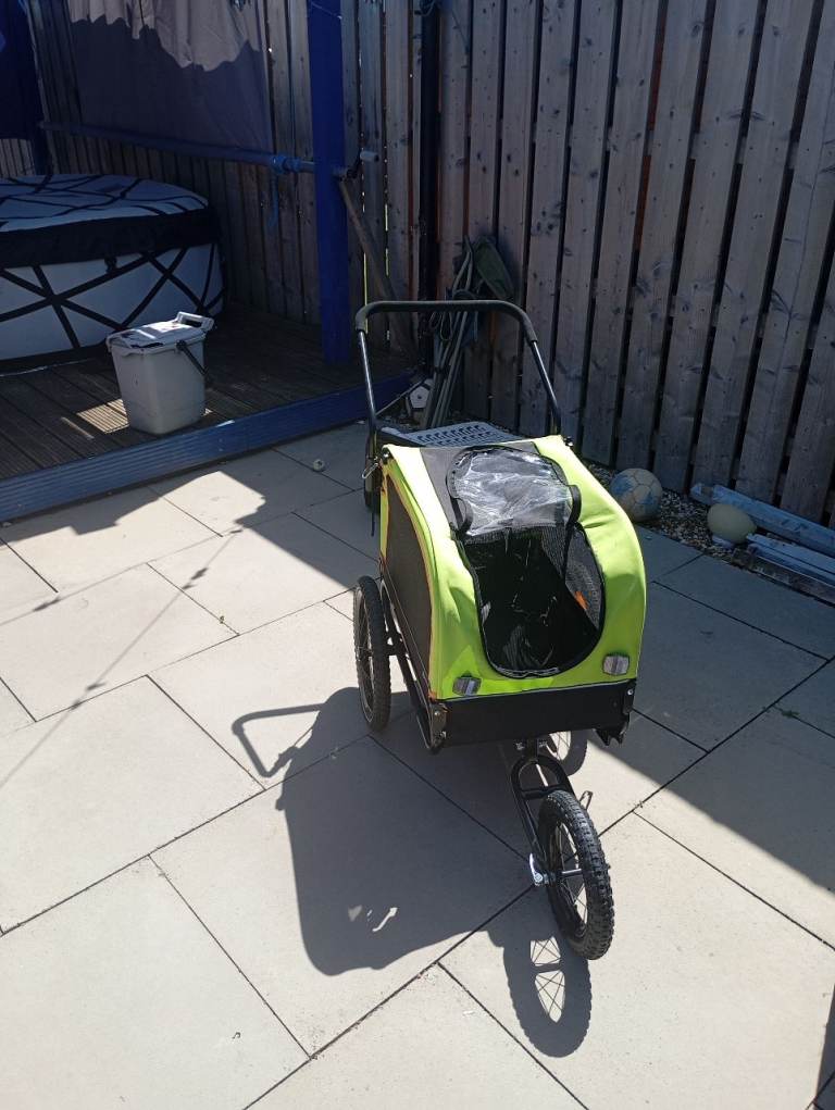 32 kg dog stroller with bike attachment 