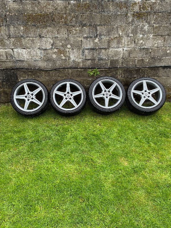 Mercedes c class w205  amg alloy wheels 18 