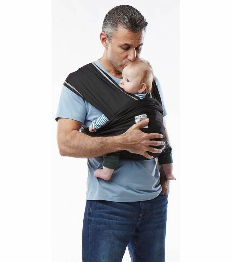Baby K'tan Active Baby Carrier in Black, Size XS - Excellent condition