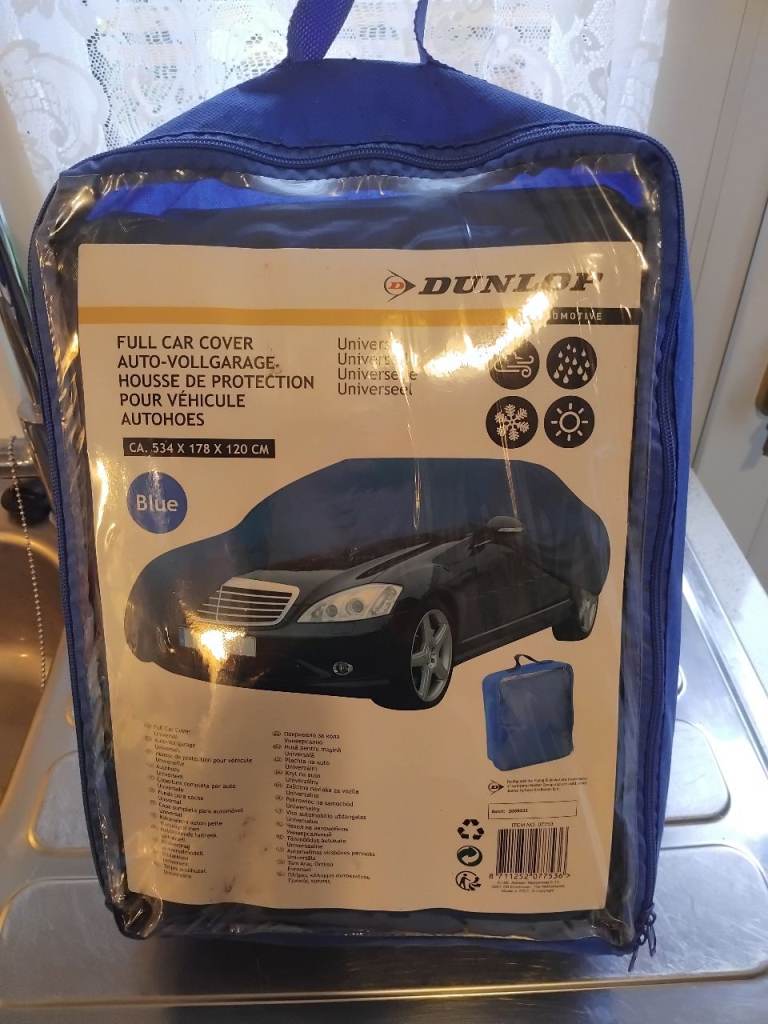 Dunlop Outdoor Heavy Duty Waterproof Universal Full Car Cover