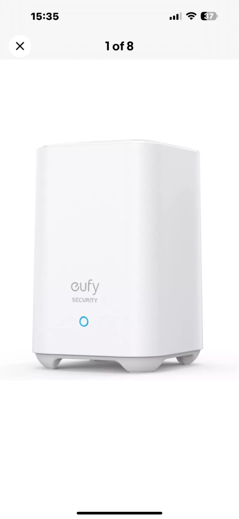 Eufy security Homebase 2.               Pick up only