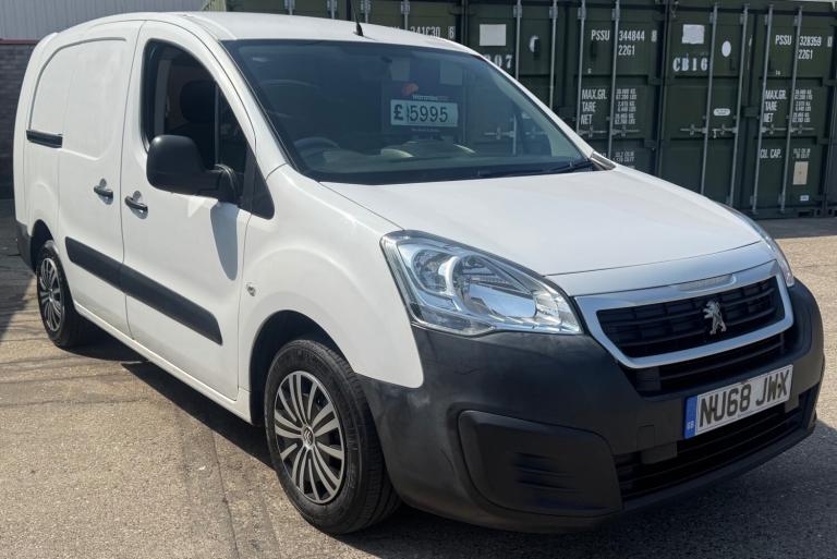 2019 Peugeot Partner 715 S 1.6 BlueHDi 100 Crew Van PANEL VAN Diesel Manual