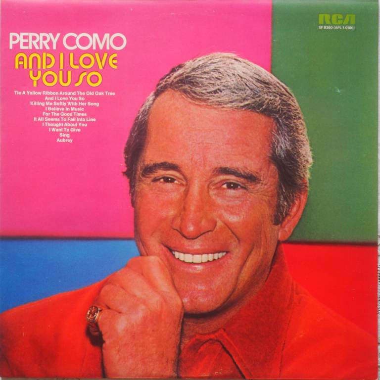 Perry Como: And I Love You So -  1973 RCA LP SF 8360