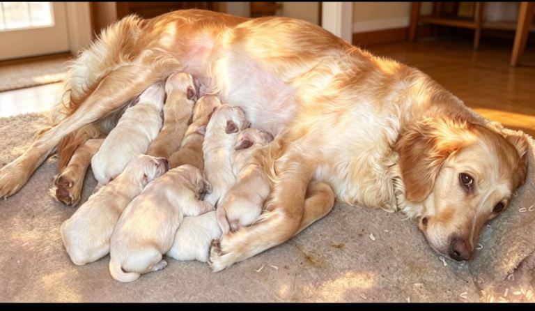Golden retriever puppies 
