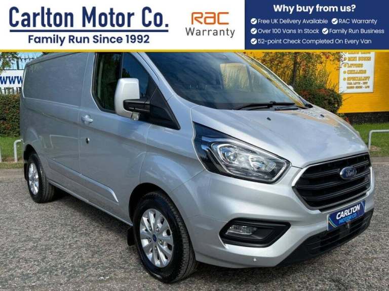 2022 Ford Transit Custom 2.0 280 EcoBlue Limited Panel Van 5dr Diesel Manual L1 H1 Euro 6 (s/s) (...
