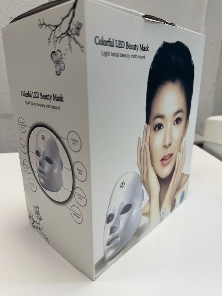 Multi colour LED Beauty Mask - New in Box
