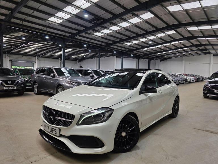 2017 Mercedes-Benz A-Class 1.6 A180 AMG Line (Premium Plus) 7G-DCT Euro 6 (s/s) 5dr HATCHBACK Pet...