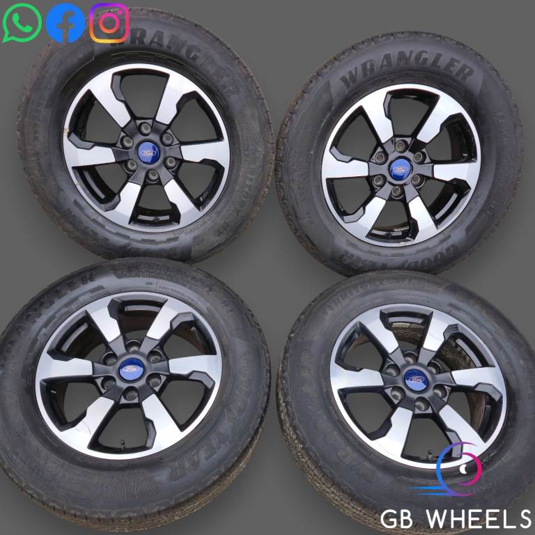 Ford Ranger Alloy Wheels Genuine 18" Goodyear N1WC-1007-E2B Wildtrak