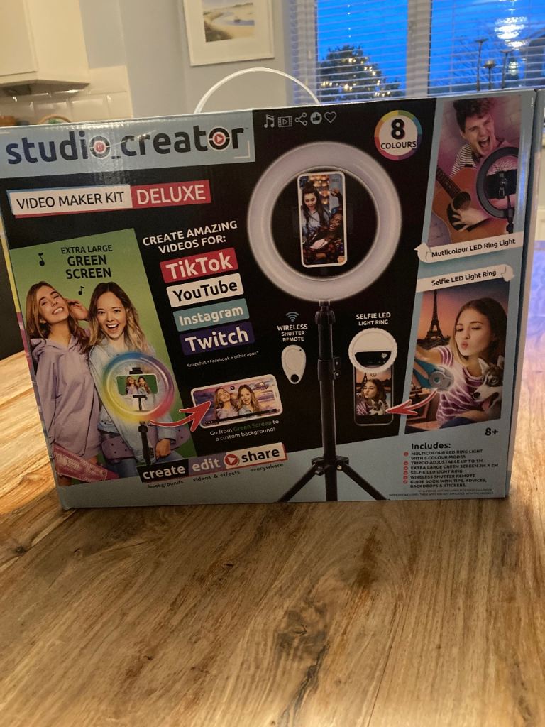 image for Studio Creator Video Maker Kit for Blogging TikTok Video Maker