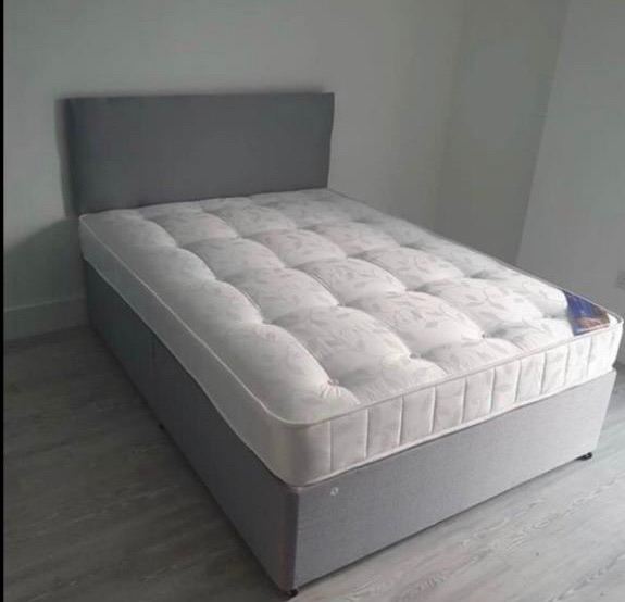  Double single small double kingsize  / king size divan bed /  frame  beds with mattress  headboard 