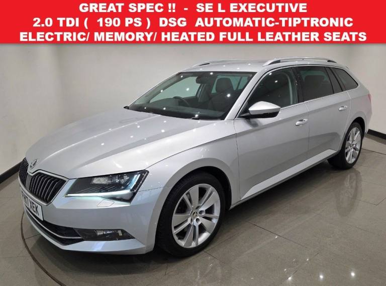 2017 17 SKODA SUPERB 2.0 TDI SE L EXECUTIVE ESTATE 5DR DSG EURO 6 (S/S) (190 PS)