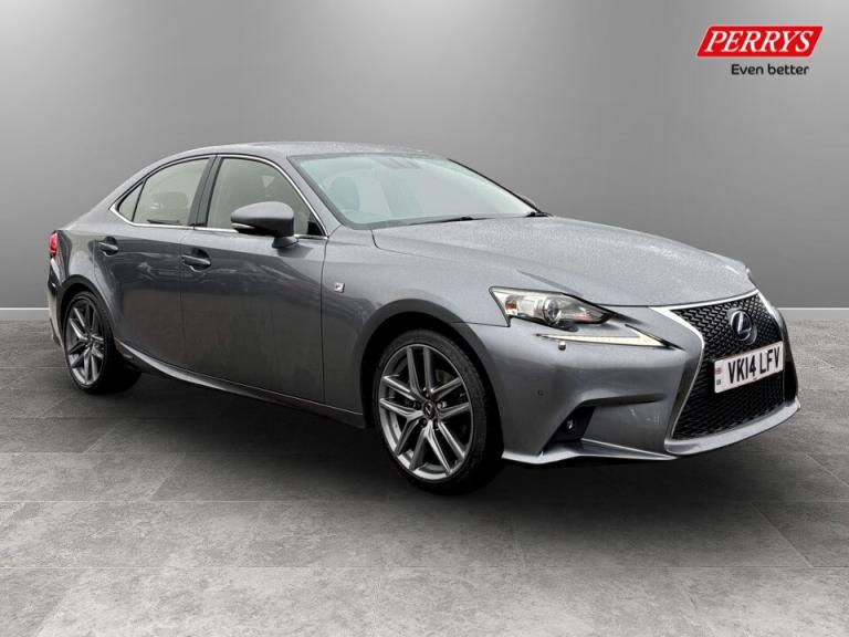 2014 Lexus IS 300h F-Sport 4dr CVT Auto Saloon PETROL/ELECTRIC Automatic