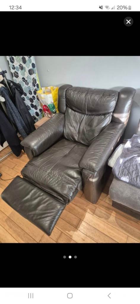 1 seater armchair recliner electric