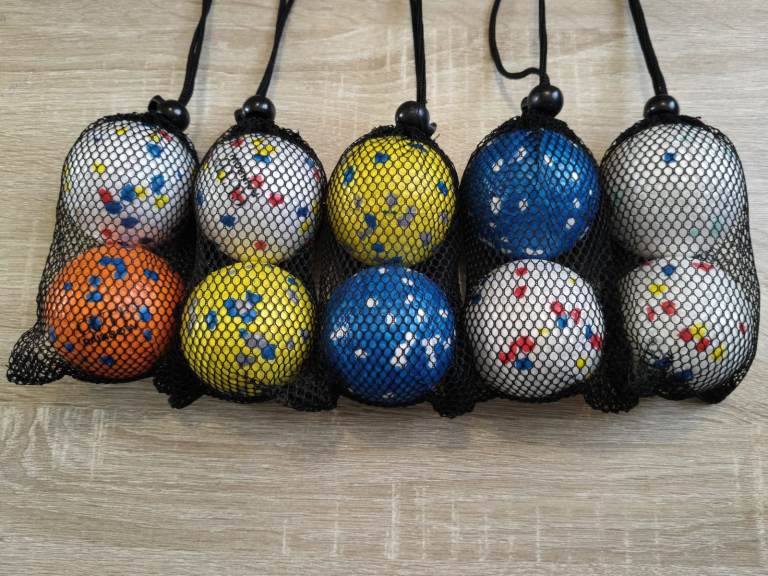 Strong Rubber Dog Balls – Tough, High Bounce, Fun for Dogs & Kids Outdoors