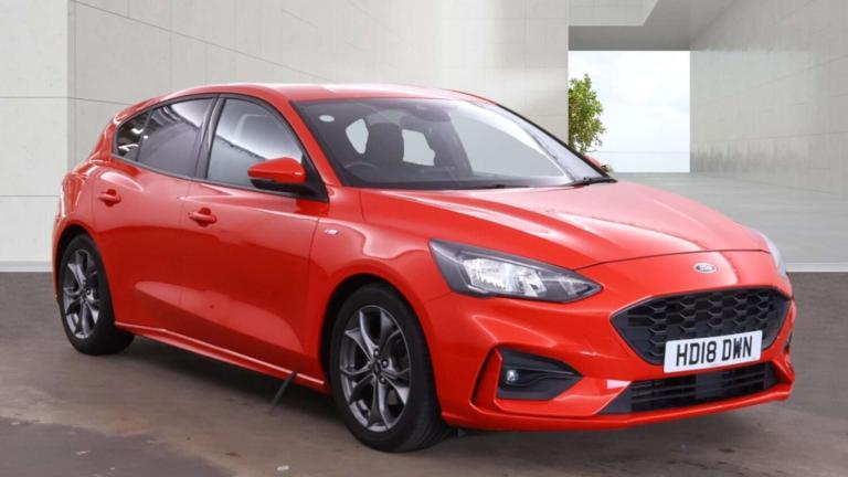 2018 Ford Focus 1.0 EcoBoost 125 ST-Line 5dr HATCHBACK PETROL Manual