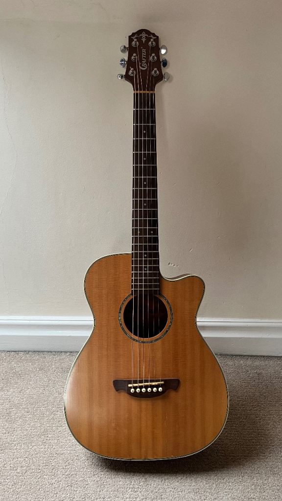 Crafter TRV 23/N; 3/4 Size Acoustic Guitar; RH
