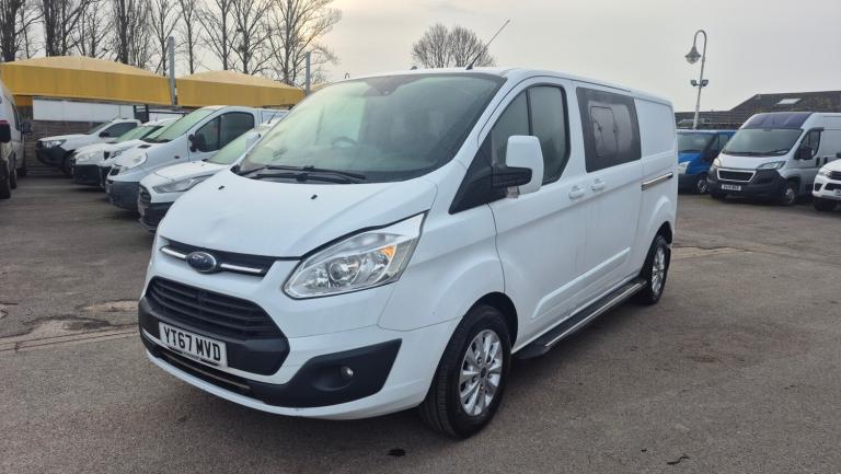 2017 Ford Transit Custom 2.0 TDCi 130ps Low Roof D/Cab Limited Van PANEL VAN Diesel Manual