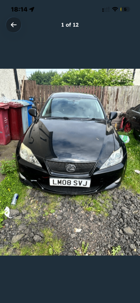 Lexus, IS, Saloon, 2008, Manual, 2231 (cc), 4 doors