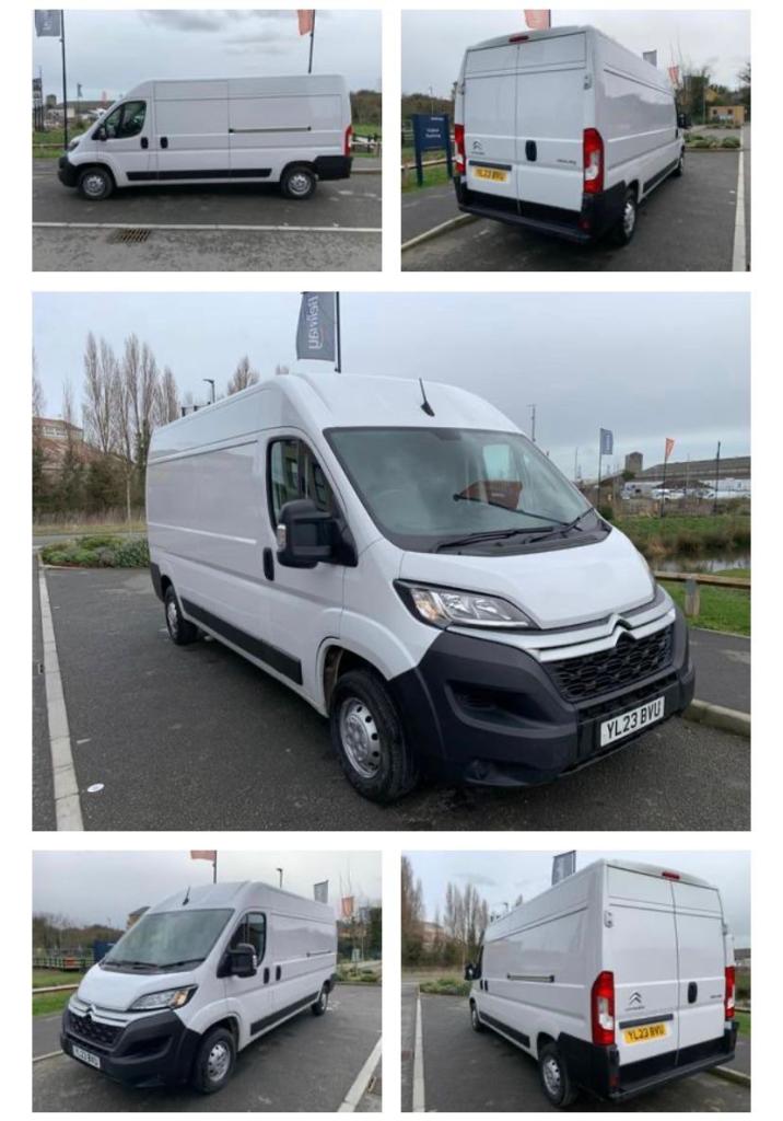 2023 Citroën Relay 35 L3 H2 Enterprise Edition Panel Van – Low Mileage, No VAT – £7,500