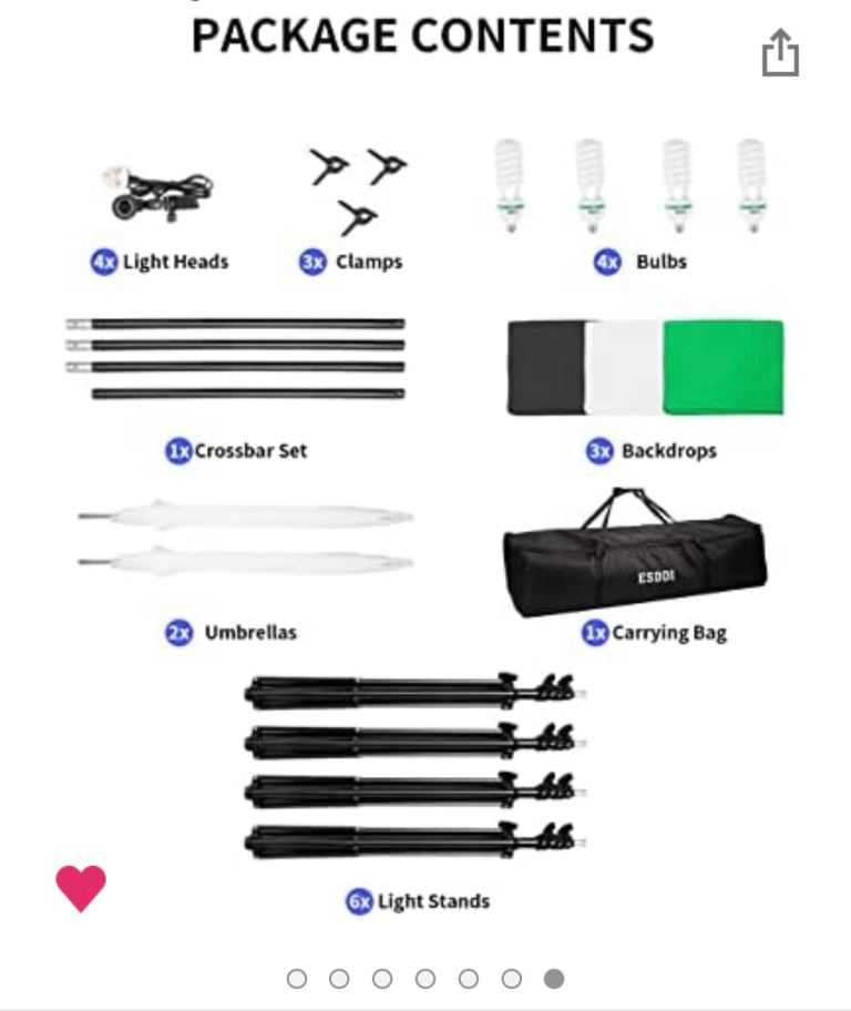 ESDDI light kit for studio 