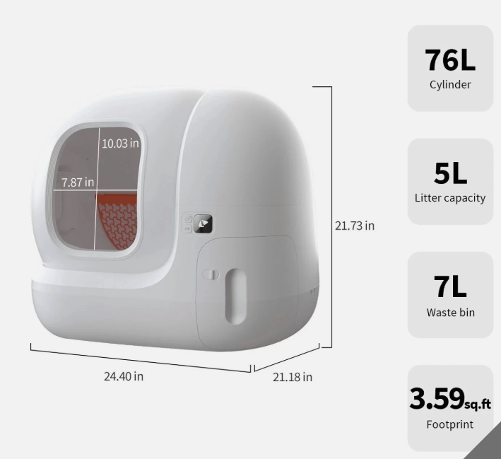 PETKIT Pura Max Self- Cleaning Cat Litter Box- Brand New- £300 COLLECTION from HA8