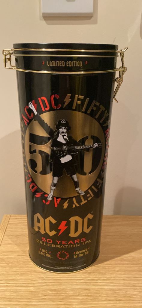 AC/DC Storage canister new
