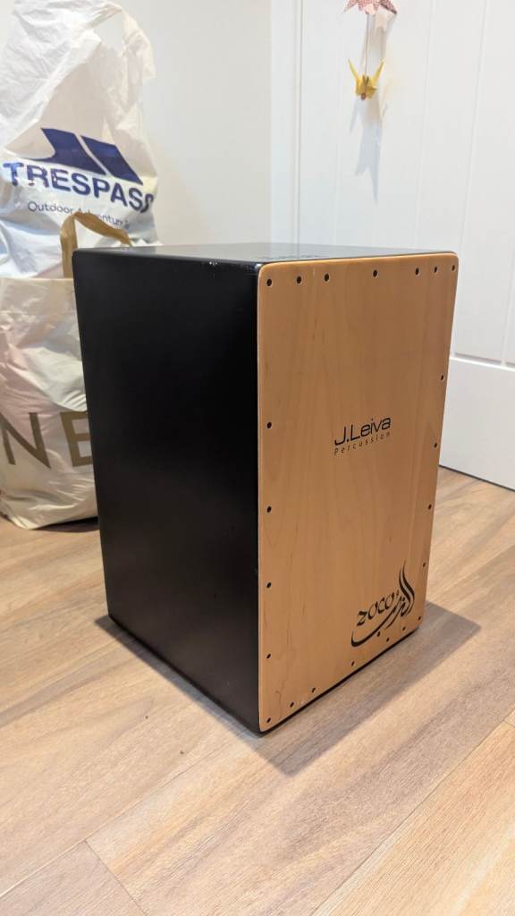 J.Leiva Zoco Cajon - Spanish-made, barely used