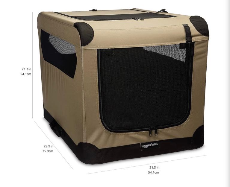 Travel dog crate 