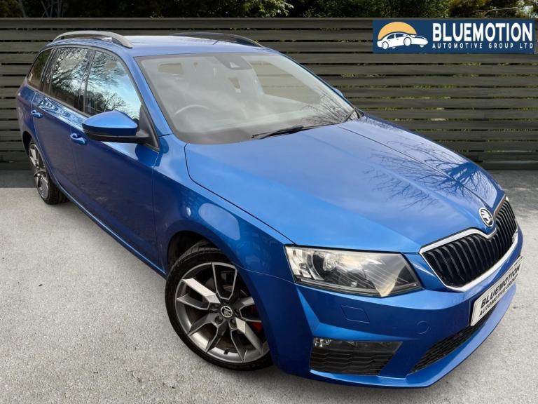 ✿2016/66 Skoda Octavia 2.0 TDI VRS DSG, Estate, Blue ✿AUTOMATIC ✿NICE EXAMPLE✿
